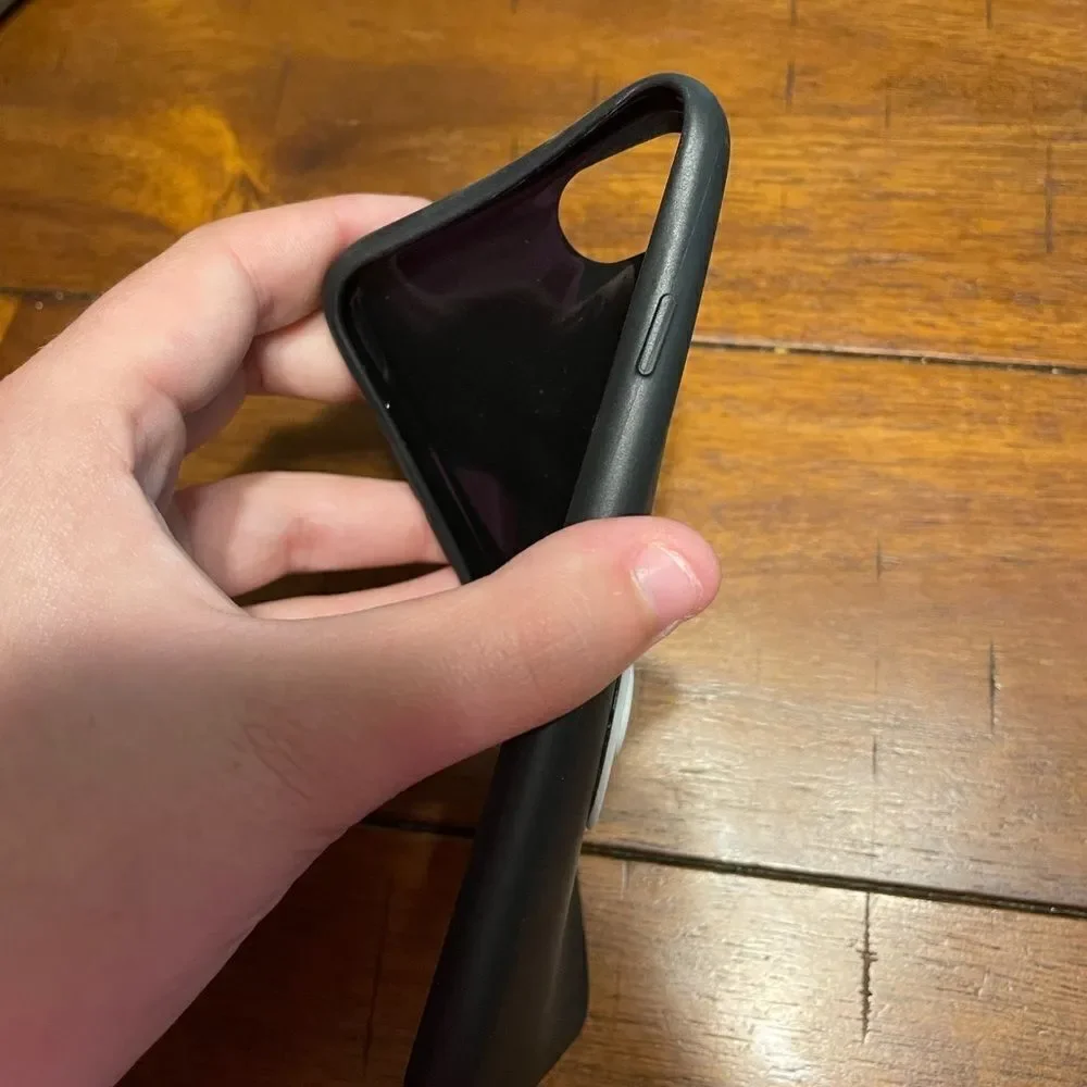 iPhone 8 Flexible Black Case